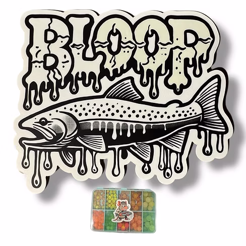 Bloop Beads hard plastic trout beads