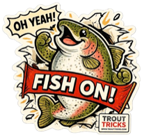 Fish On sticker