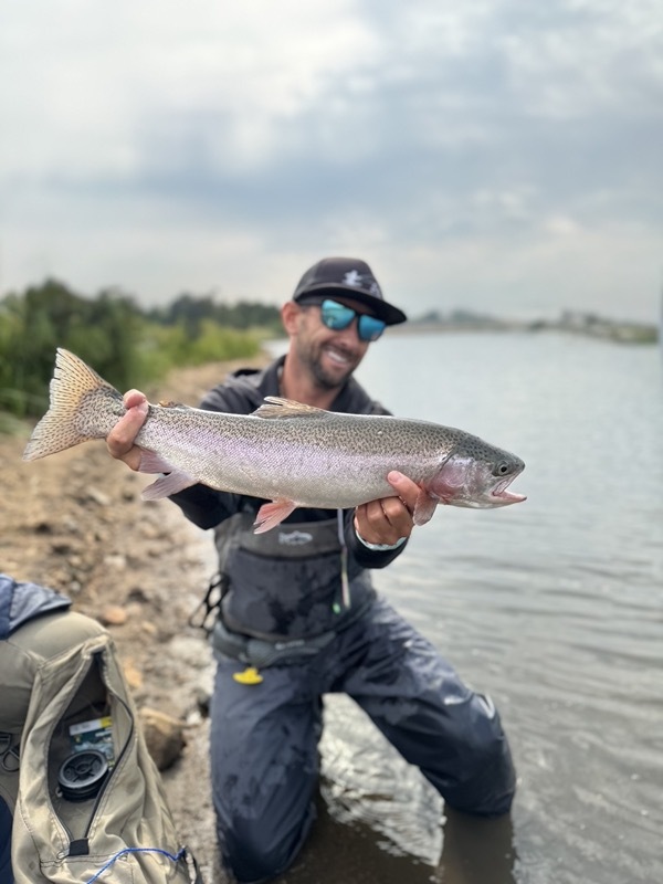 Lake John rainbow trout — North Park Colorado stillwater